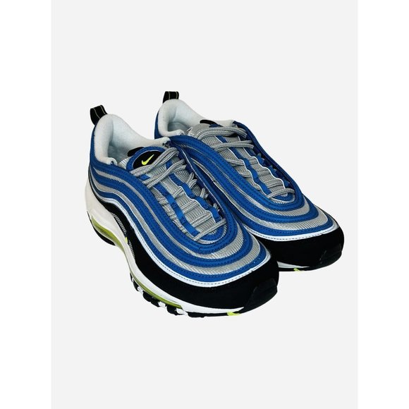 Nike Air Max 97 OG Blue Volt Yellow Running Shoes DQ9131 400 Womens Size 8.5 - Picture 3 of 10